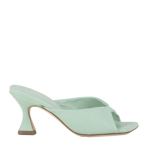 Mules Audine | Pelle | Menta