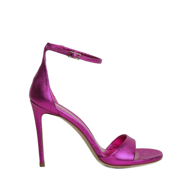 Mégane | Sandales | Cuir fuchsia