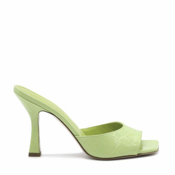 Mules Sandra | Pelé | Vert