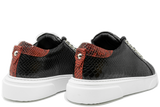 V.I.P. VII Low Black | Red Python | Woman