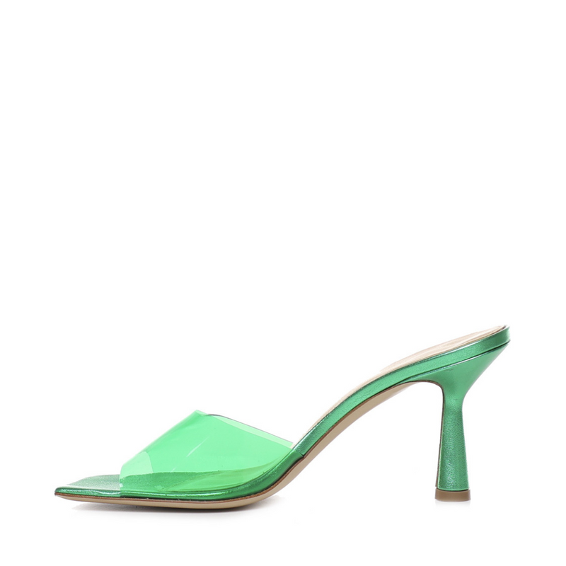 Sandali Rose | Pelle | Verde 