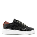 VIP VII Low Black | Red Python | Femeie