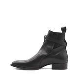 Ankle Boots | Smooth Black Leather