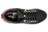 V.I.P. VII Low Black | Red Leather